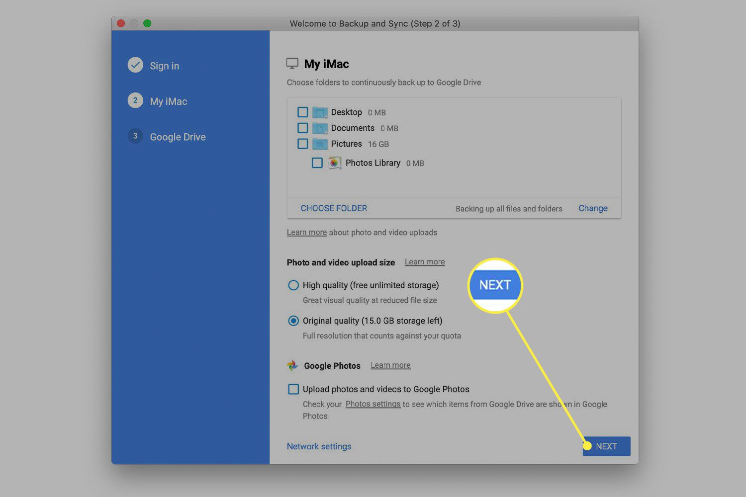 set up google drive for mac word 2016 for mac